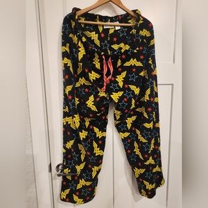 Pajama pants.  Wonder woman print